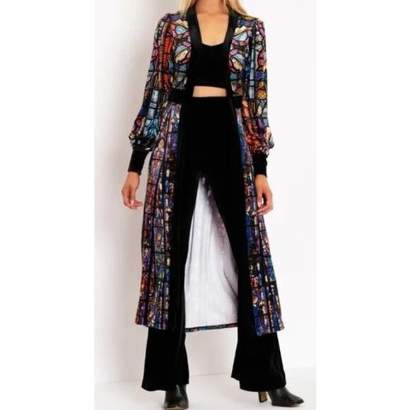 NWT Blackmilk Adoration of the Sacred Heart Velvet Jacket size XS - Picture 12 of 12